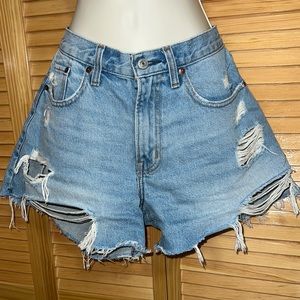 A&F Jean shorts